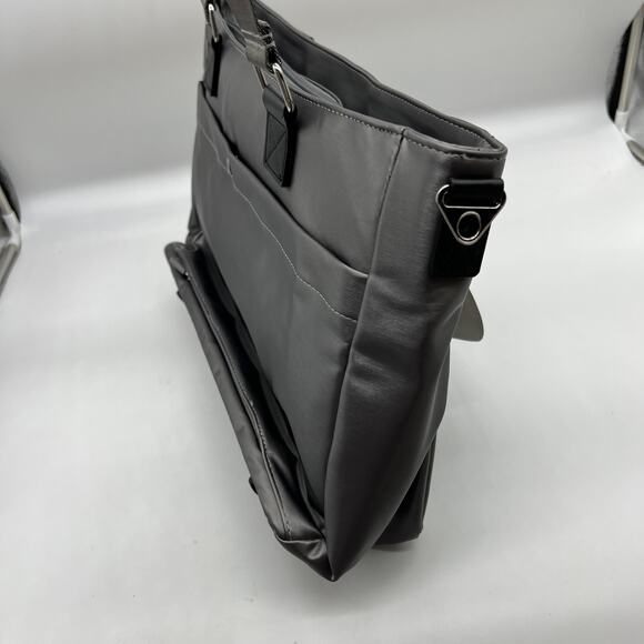 IHKWIP Cargo Catchall Tote with Two Crossbody Straps Gray Color - Picture 4 of 12